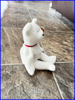 Ty 4058 Valentino Bear Beanie Baby 1993/1994 with RARE errors