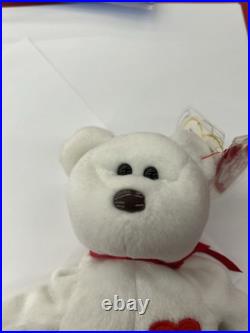 Ty 4058 Valentino Bear Beanie Baby 1993/1994 with RARE errors Ty 4058 Valentino Bear Beanie Baby 1993/1994 with RARE errors