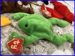 Ty BBOC Original 9 Beanie Babies Official Club Rare 2005 Complete Set Of 9 NWT