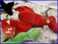 Ty BBOC Original 9 Beanie Babies Official Club Rare 2005 Complete Set Of 9 NWT