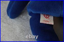 Ty BEANIE BABIES CLUBBY RARE OFFICIAL BEANIE BABIES COLLECTION