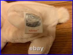 Ty Beanie 1999 Nibbler tag errors. Rare. Retired