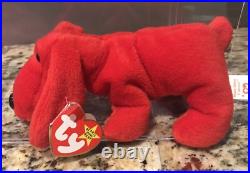 Ty Beanie Babie'Rover Very Rare PVC Pellets Collectors Item Tag Rarities