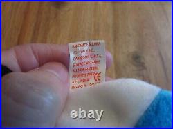 Ty Beanie Babies 1993 Chocolate Tush Tag On 1997 Rocket Blue Jay Rare Tag Error