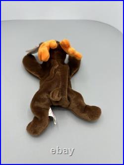 Ty Beanie Babies 1993 Chocolate the Moose RARE RETIRED ERRORS ON TUSH TAG