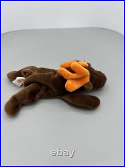 Ty Beanie Babies 1993 Chocolate the Moose RARE RETIRED ERRORS ON TUSH TAG