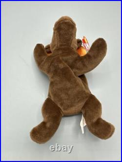 Ty Beanie Babies 1993 Chocolate the Moose RARE RETIRED ERRORS ON TUSH TAG