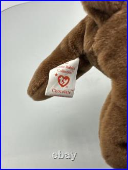 Ty Beanie Babies 1993 Chocolate the Moose RARE RETIRED ERRORS ON TUSH TAG