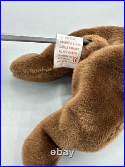 Ty Beanie Babies 1993 Chocolate the Moose RARE RETIRED ERRORS ON TUSH TAG