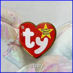 Ty Beanie Babies 1995 Magic The Dragon PVC Tag Errors Mint Extremely Rare