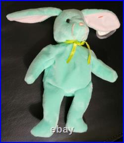 Ty Beanie Babies 1996 Hippity The Bunny Origiinal Error On Tag Retired Rare