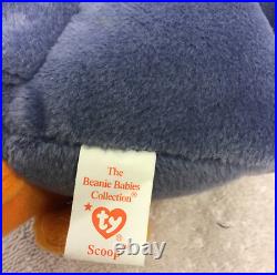 Ty Beanie Babies 1996, Scoop the Pelican RARE and retired