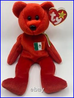 Ty Beanie Babies 1999 Osito Mexico Original Collectible Rare New Condition