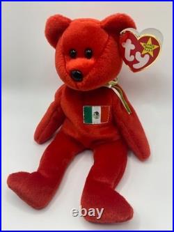 Ty Beanie Babies 1999 Osito Mexico Original Collectible Rare New Condition