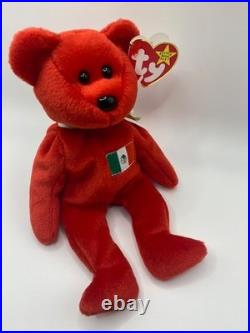 Ty Beanie Babies 1999 Osito Mexico Original Collectible Rare New Condition