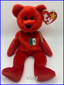 Ty Beanie Babies 1999 Osito Mexico Original Collectible Rare New Condition