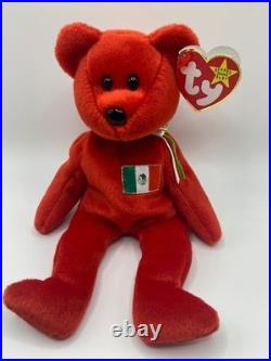 Ty Beanie Babies 1999 Osito Mexico Original Collectible Rare New Condition