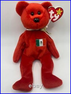 Ty Beanie Babies 1999 Osito Mexico Original Collectible Rare New Condition
