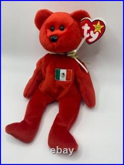 Ty Beanie Babies 1999 Osito Mexico Original Collectible Rare New Condition