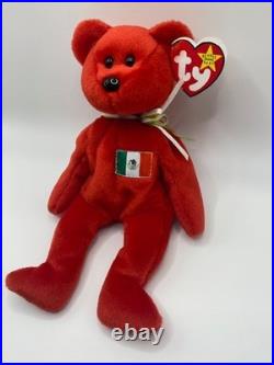 Ty Beanie Babies 1999 Osito Mexico Original Collectible Rare New Condition