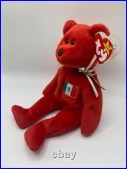 Ty Beanie Babies 1999 Osito Mexico Original Collectible Rare New Condition