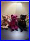 Ty-Beanie-Babies-1999-Signature-Bear-The-End-Y2k-Millennium-Bear-RARE-Set-01-pf