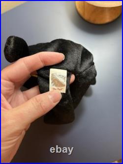 Ty Beanie Babies 1999 Signature Bear, The End Y2k & Millennium Bear RARE Set
