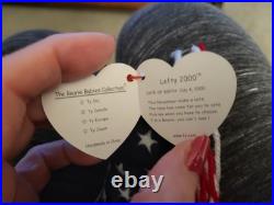Ty Beanie Babies 2000 Lefty & Righty ERRORS Tags RARE