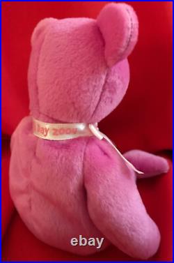 Ty Beanie Babies 2004 Mother's Day Bear-MULTIBLE ERRORS-RARE! Mint Condition