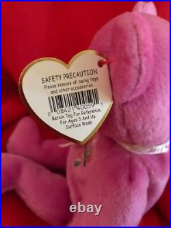 Ty Beanie Babies 2004 Mother's Day Bear-MULTIBLE ERRORS-RARE! Mint Condition