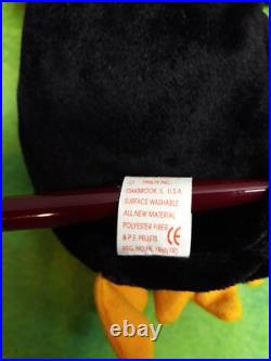 Ty Beanie Babies Baldy the Eagle 1996 Retired Errors Rare