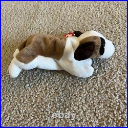 Ty Beanie Babies Bernie Hound Dog 1996 RARE, ERRORS
