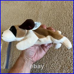 Ty Beanie Babies Bernie Hound Dog 1996 RARE, ERRORS