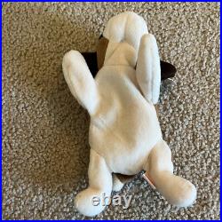 Ty Beanie Babies Bernie Hound Dog 1996 RARE, ERRORS