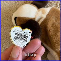 Ty Beanie Babies Bernie Hound Dog 1996 RARE, ERRORS