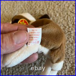 Ty Beanie Babies Bernie Hound Dog 1996 RARE, ERRORS