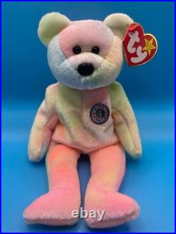 Ty Beanie Babies Birthday Bear B. B. Original Collectibles Plush Rare 1999