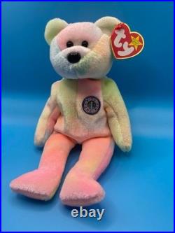 Ty Beanie Babies Birthday Bear B. B. Original Collectibles Plush Rare 1999