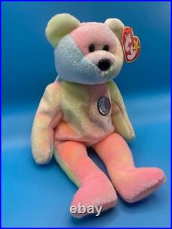Ty Beanie Babies Birthday Bear B. B. Original Collectibles Plush Rare 1999