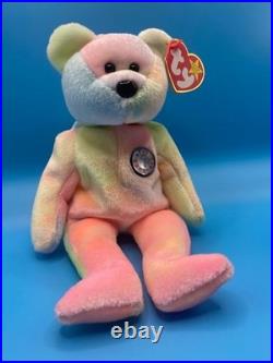 Ty Beanie Babies Birthday Bear B. B. Original Collectibles Plush Rare 1999