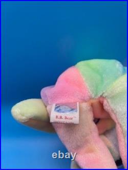 Ty Beanie Babies Birthday Bear B. B. Original Collectibles Plush Rare 1999
