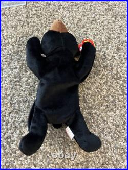 Ty Beanie Babies Blackie Bear 1993 1994 RARE, ERRORS (Retired, Baby) Ty Beanie Babies Blackie Bear 1993 1994 RARE, ERRORS (Retired, Baby)