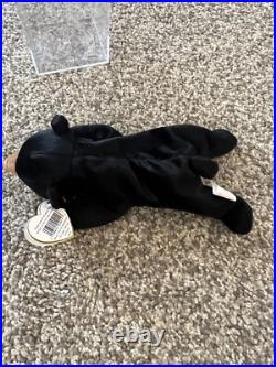 Ty Beanie Babies Blackie Bear 1993 1994 RARE, ERRORS (Retired, Baby) Ty Beanie Babies Blackie Bear 1993 1994 RARE, ERRORS (Retired, Baby)