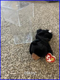 Ty Beanie Babies Blackie Bear 1993 1994 RARE, ERRORS (Retired, Baby) Ty Beanie Babies Blackie Bear 1993 1994 RARE, ERRORS (Retired, Baby)