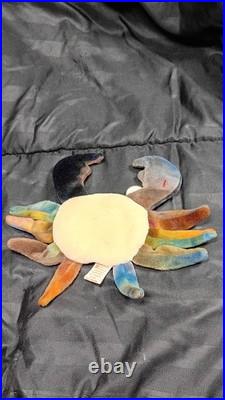 Ty Beanie Babies Claude The Crab 1996 Vintage Excellent Condition Rare Errors