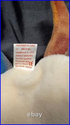 Ty Beanie Babies Claude The Crab 1996 Vintage Excellent Condition Rare Errors