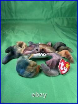 Ty Beanie Babies Claude The Crab 1996 Vintage Excellent Condition Rare Errors
