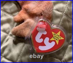 Ty Beanie Babies Claude The Crab DOB 9/3/1996 Mint Condition! Rare Tag Errors