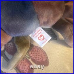 Ty Beanie Babies Claude the Crab 1996 Very rare mint condition