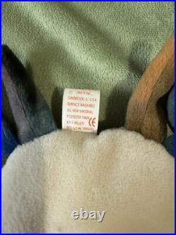 Ty Beanie Babies Claude the Crab 96 2 Errors I Am Aware Of RARE
